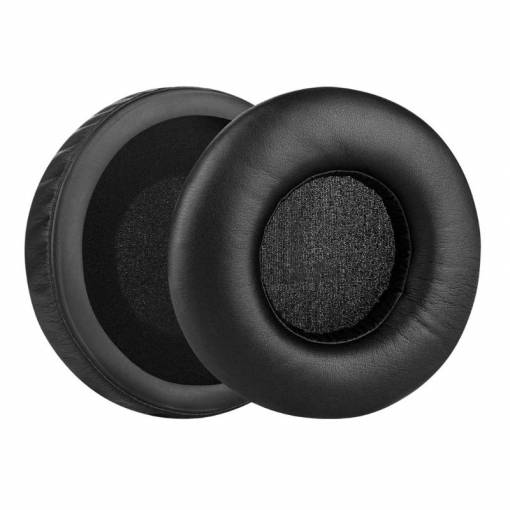 Foto - Náhradní náušníky pro sluchátka Audio Technica ATH-A500X, A700, A900X, A990Z - Černé, kožené