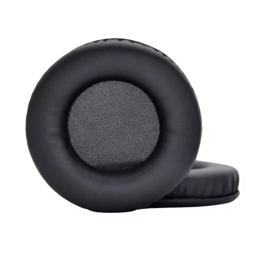 Foto - Náhradní náušníky pro sluchátka Audio Technica ATH-A500X, A550Z, A900X, A990Z - Černé, kožené