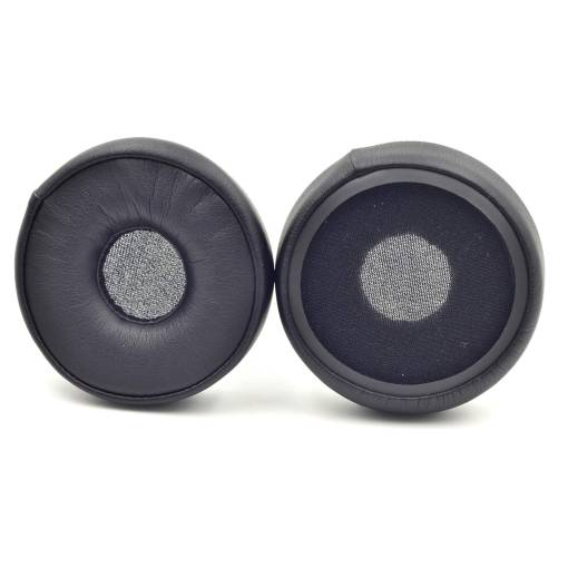 Foto - Náhradní náušníky pro sluchátka AKG N60NC Wireless Bluetooth - Černé, kožené
