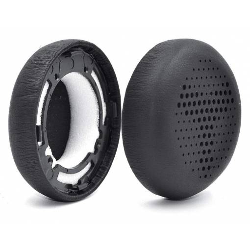 Foto - Náhradní náušníky pro sluchátka AKG Y500 - Černé, kožené