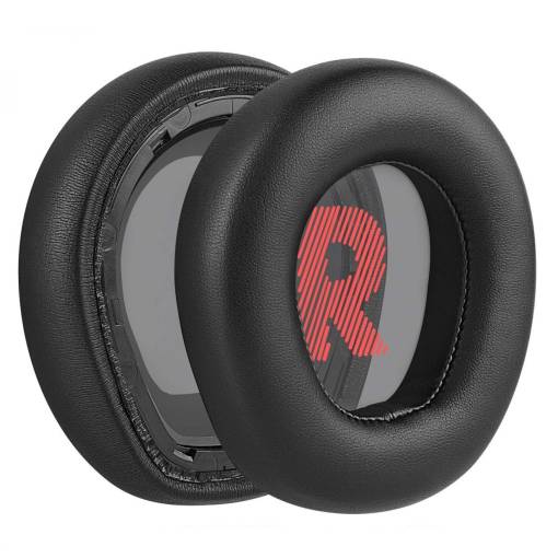 Foto - Náhradní náušníky pro sluchátka JBL Quantum 600 - Černé, kožené