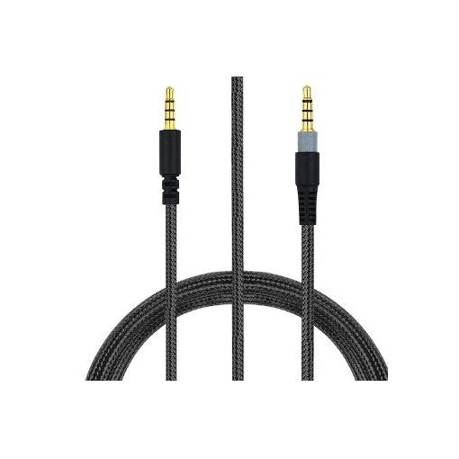 Foto - Audio kabel pro sluchátka Kingston HyperX Cloud Alpha a HyperX Cloud Mix - Černý, nylonový