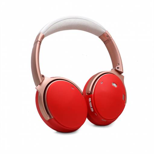 Foto - Silikonové kryty na náušníky pro sluchátka Bose QuietComfort 35 a 35 II - Červené
