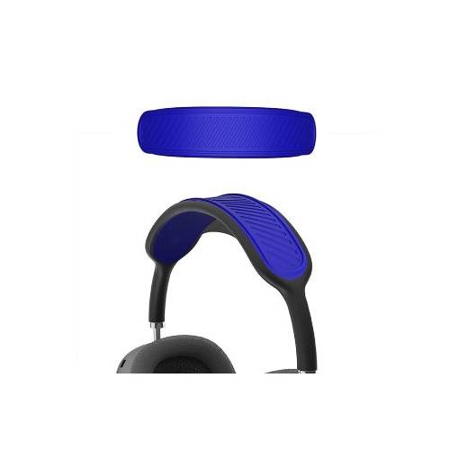 Foto - Hlavový most pro sluchátka Apple AirPods Max - Modrý, silikonový