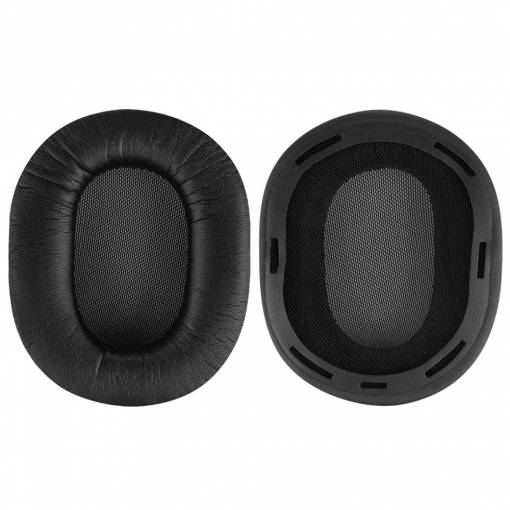 Foto - Náhradní náušníky pro sluchátka Sony MDR-1R, MDR-1RMK2 - Černé, kožené