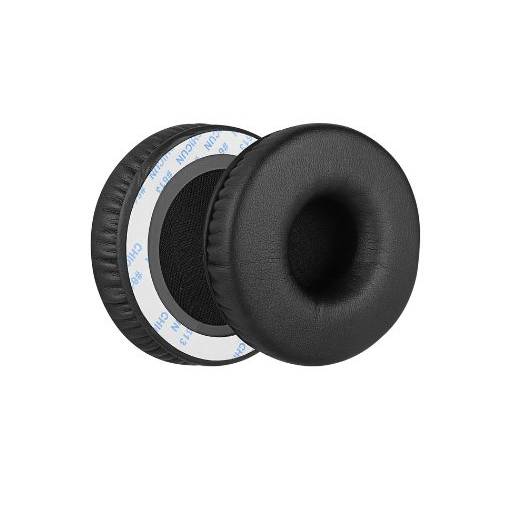 Foto - Náhradní náušníky pro sluchátka Sony WH-XB700 - Černé, kožené