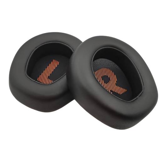 Foto - Náhradní náušníky pro sluchátka JBL Quantum 200 - Černé, kožené