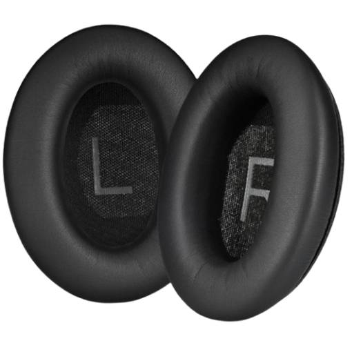 Foto - Náhradní náušníky pro sluchátka Bose QuietComfort 45 - Černé, kožené