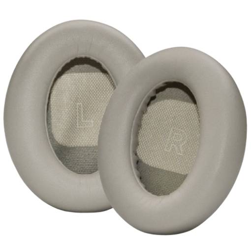 Foto - Náhradní náušníky pro sluchátka Bose QuietComfort Ultra - Šedé, kožené