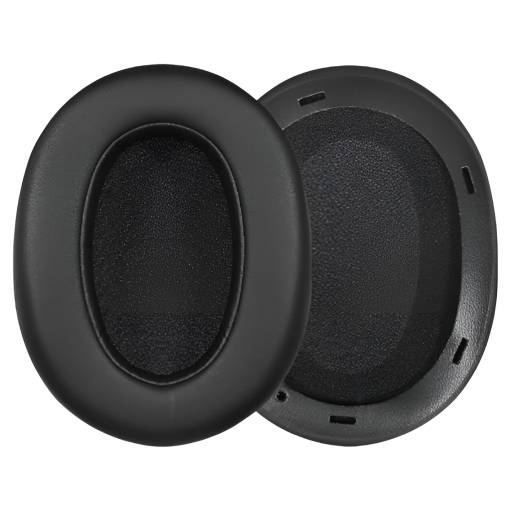 Foto - Náhradní náušníky pro sluchátka Sony WH-ULT900N - Černé, kožené