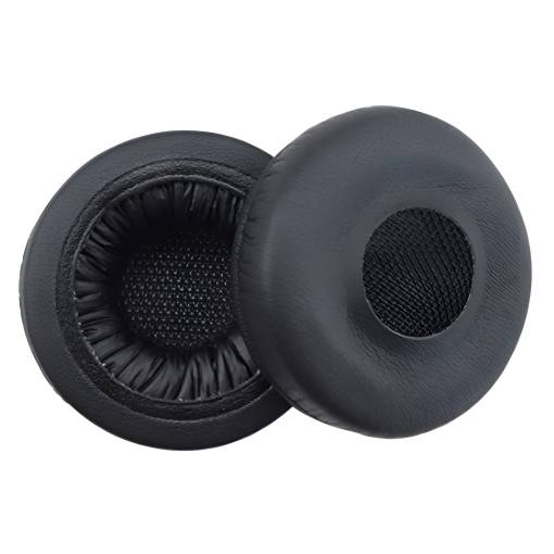 Foto - Náhradní náušníky pro sluchátka AKG Y40, Y45BT - Černé, kožené
