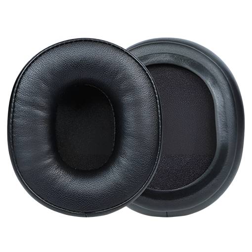 Foto - Náhradní náušníky pro sluchátka Audio Technica ATH-M60X - Černé, kožené