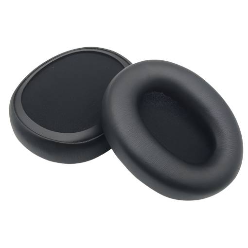 Foto - Náhradní náušníky pro sluchátka SkullCandy Crusher ANC 2 - Černé, kožené