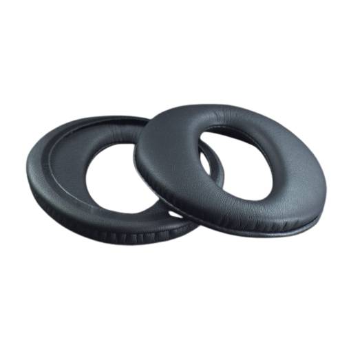 Foto - Náhradní náušníky pro sluchátka Sony MDR-CD370 - Černé, kožené