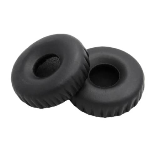 Foto - Náhradní náušníky pro sluchátka Beats Solo 1.0 Wireless - Černé, kožené