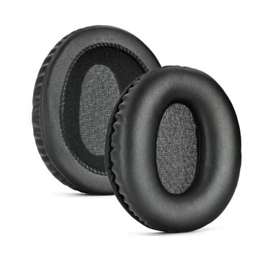 Foto - Náhradní náušníky pro sluchátka Audiotechnica ANC500BT - Černé, kožené