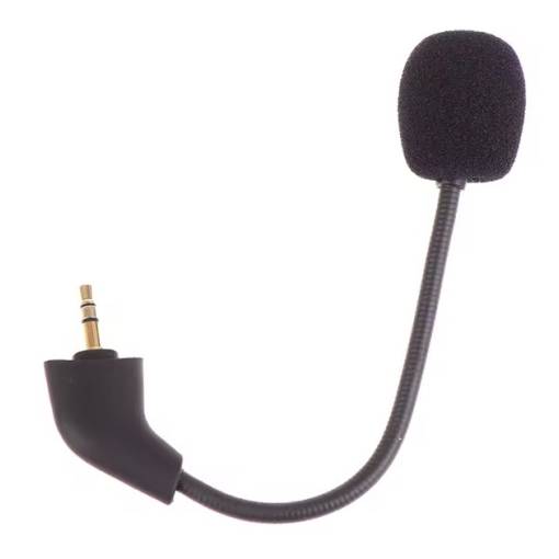 Foto - Náhradní mikrofon pro Kingston HyperX Cloud II (2021), Cloud X, Cloud Core - Černý