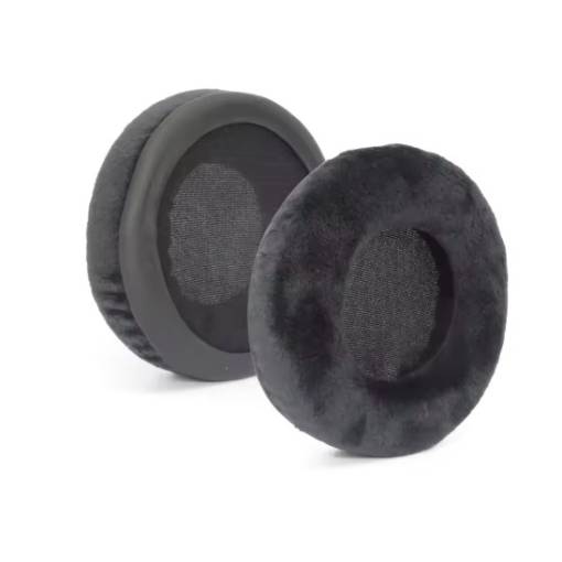 Foto - Náhradní náušníky pro sluchátka JBL E40, E40BT - Černé, sametové