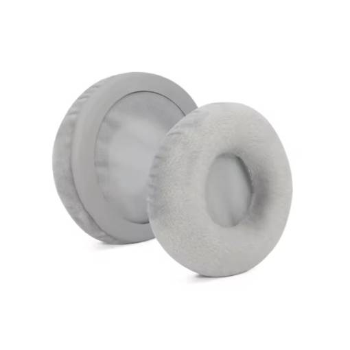 Foto - Náhradní náušníky pro sluchátka JBL E40, E40BT - Šedé, sametové