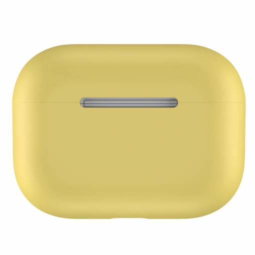 Foto - Silikonový obal pro Airpods Pro - Žlutá