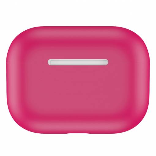 Foto - Silikonový obal pro Airpods Pro - Tmavě růžová