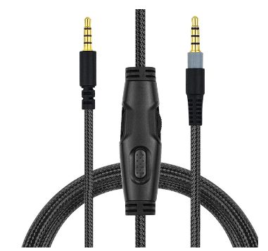 Toeasor Cloud Alpha Ersatzkabel Toeasor 3,5mm Audio-Kabel Für HyperX Cloud Alpha Headset - 1,5m Ersatzkabel Ohne Mikrofon Hyper X Mikrofon