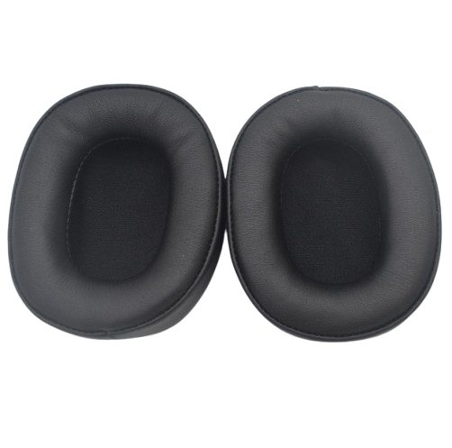 Náhradní náušníky pro sluchátka Audio Technica ATH-M50X a ATH-MSR7 - Černé, kožené